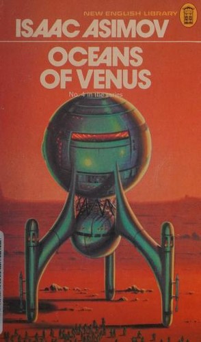A Vénusz óceánjai – Isaac Asimov borító