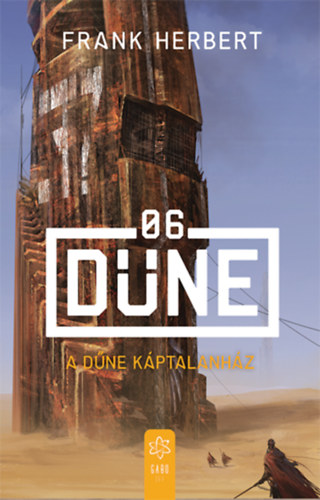 A Dűne Káptalanház – Frank Herbert borító