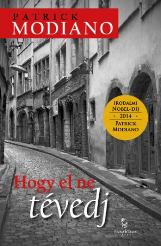Hogy el ne tévedj – Patrick Modiano borító