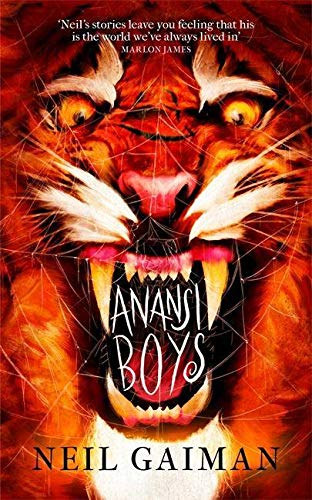 Anansi fiúk – Neil Gaiman borító