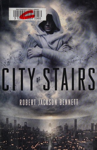 Lépcsők városa – Robert Jackson Bennett borító