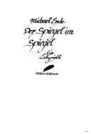 Tükör a tükörben – Michael Ende borító