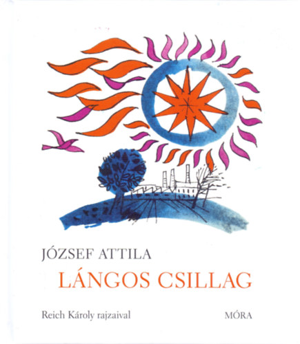 Lángos csillag – József Attila borító