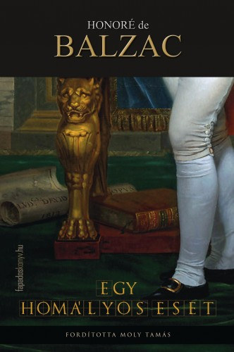 Egy homályos eset – Honoré de Balzac borító