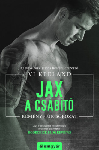 Jax, a csábító – Vi Keeland borító