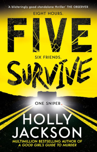 Öt túlélő – Holly Jackson borító
