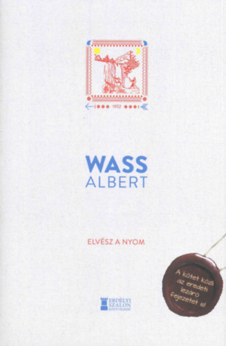 Elvész a nyom – Wass Albert borító