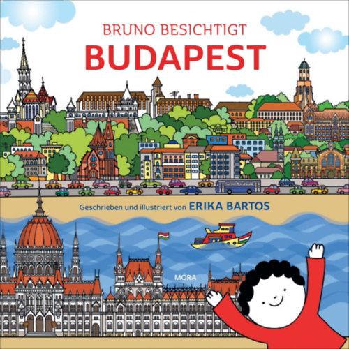 Bruno besichtigt Budapest – Bartos Erika borító