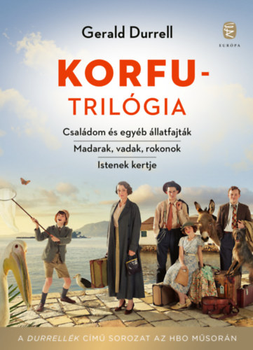 Korfu-trilógia – Gerald Durrell borító