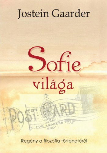 Sofie világa – Jostein Gaarder borító