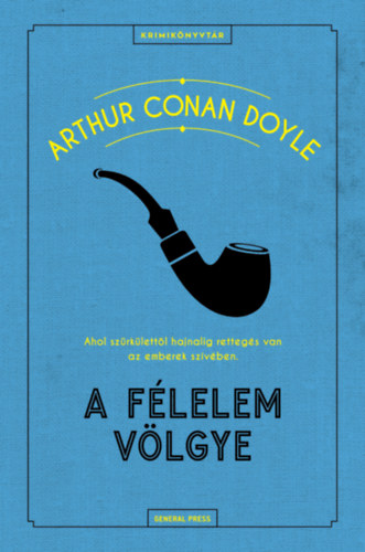 A félelem völgye – Arthur Conan Doyle borító