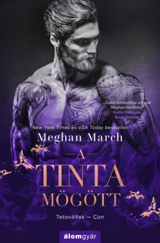 A tinta mögött – Meghan March borító