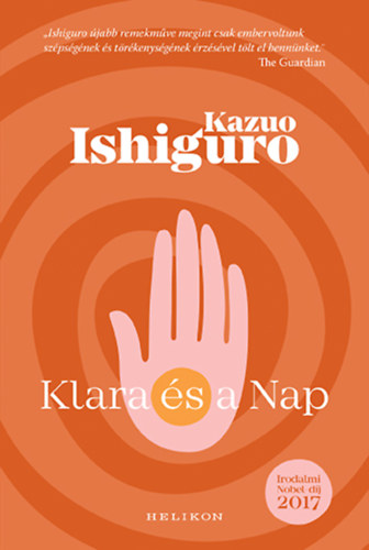 Klara és a Nap – Kazuo Ishiguro borító
