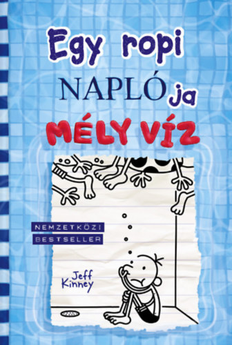 Mély víz – Jeff Kinney borító