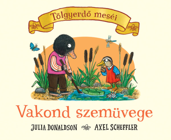 Vakond szemüvege – Julia Donaldson borító