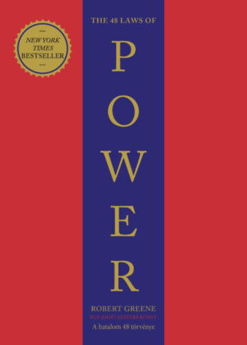 A hatalom 48 törvénye – Robert Greene borító