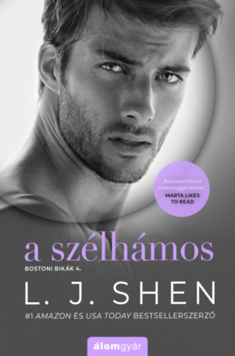 A szélhámos – L. J. Shen borító