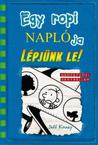 Lépjünk le! – Jeff Kinney borító