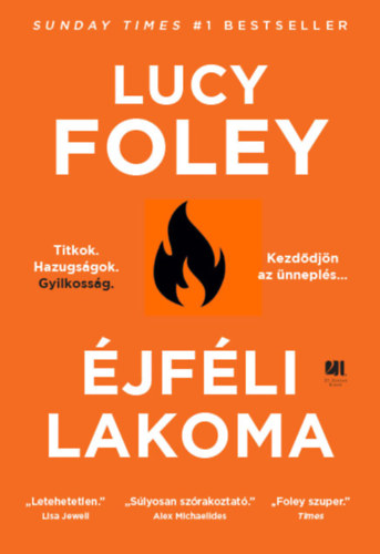Éjféli lakoma – Lucy Foley borító