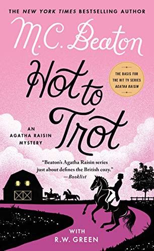Agatha Raisin és a rossz lóra tett feleség – M. C. Beaton borító