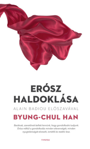Erósz haldoklása – Byung-Chul Han borító