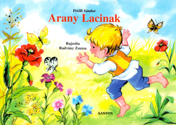 Arany Lacinak – Petőfi Sándor borító