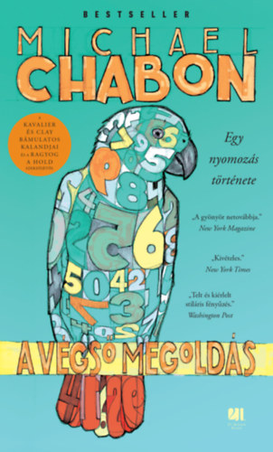A végső megoldás – Michael Chabon borító
