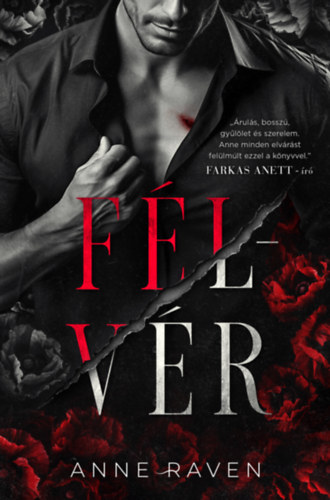 Félvér – Anne Raven borító