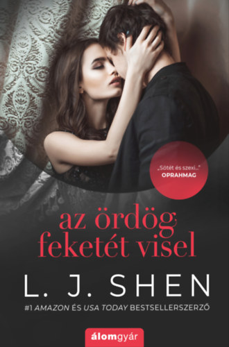 Az ördög feketét visel – L. J. Shen borító
