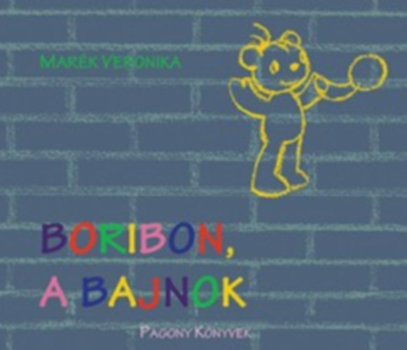 Boribon, a bajnok – Marék Veronika borító