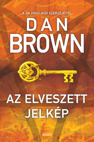 Az elveszett jelkép – Dan Brown borító