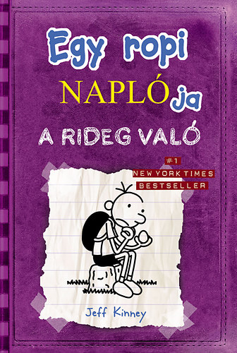 A rideg való – Jeff Kinney borító