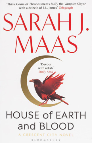 Föld és vér háza – Sarah J. Maas borító