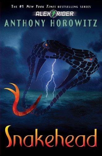 Kígyófej – Anthony Horowitz borító