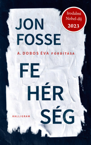 Fehérség – Jon Fosse borító