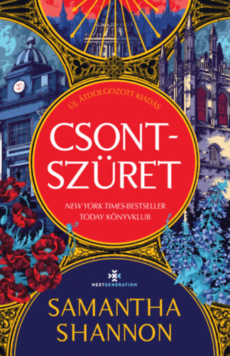 Csontszüret – Samantha Shannon borító
