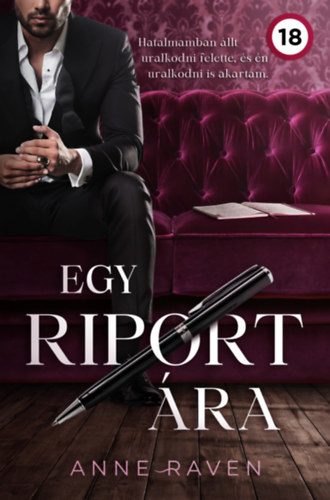 Egy riport ára – Anne Raven borító