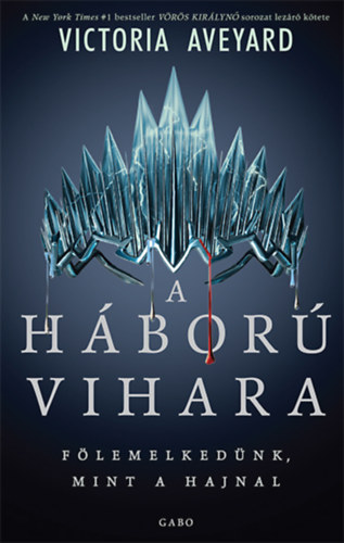 A háború vihara – Victoria Aveyard borító