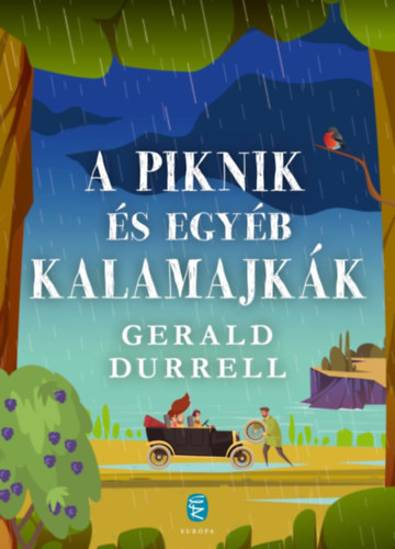 A piknik és egyéb kalamajkák – Gerald Durrell borító