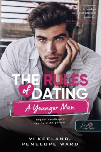 The Rules of Dating a Younger Man – Hogyan randizzunk egy fiatalabb pasival? – Vi Keeland, Penelope Ward borító