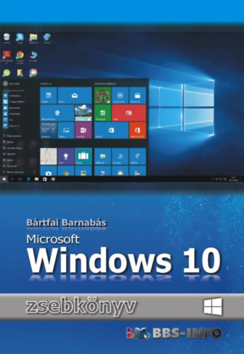 Windows 10 zsebkönyv – Bartfai Barnabas borító