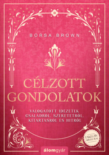 Célzott gondolatok – Borsa Brown borító