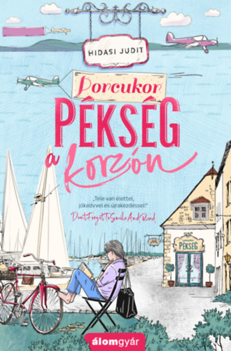 Porcukor pékség a korzón – Hidasi Judit borító