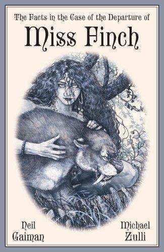 A tények Miss Finch távozásának ügyében és más történetek – Neil Gaiman borító