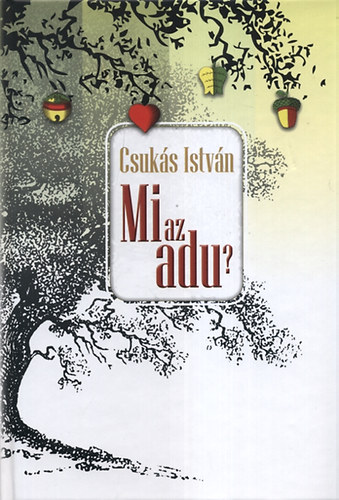 Mi az adu? – Csukás István borító