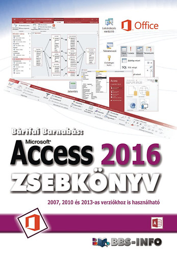 Access 2016 zsebkönyv – Bartfai Barnabas borító