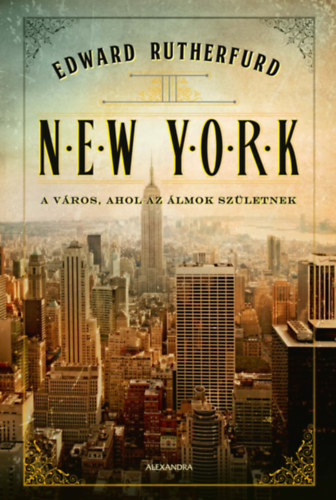 New York – Edward Rutherfurd borító