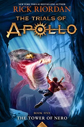 Néró tornya – Rick Riordan borító