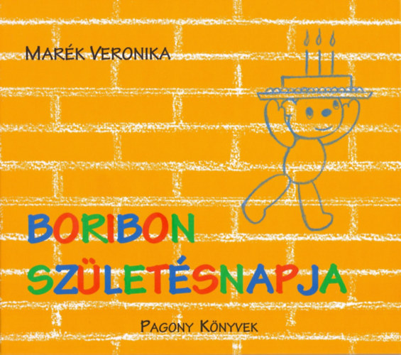 Boribon születésnapja – Marék Veronika borító