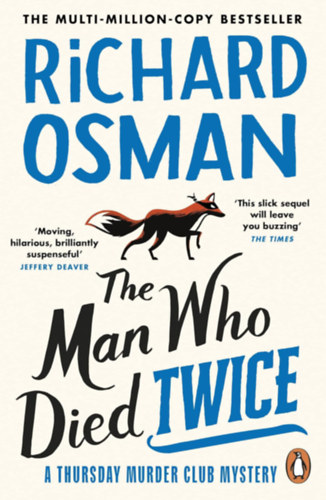 The Man Who Died Twice – Richard Osman borító